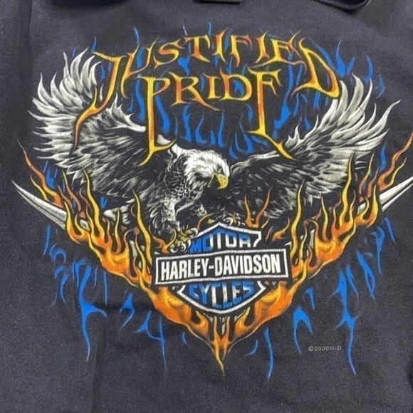 Harley Davison Black Eau Claire, Wisconsin 1999 Tshirt Size XXL - Picture 5 of 6